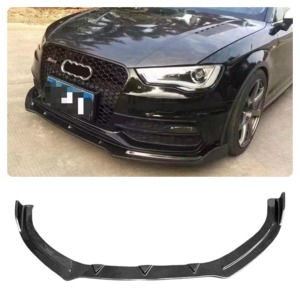 YOMDO <span class=keywords><strong>A3</strong></span> S3 8V <span class=keywords><strong>RS</strong></span> Style Lèvre avant en fibre de carbone véritable pour Audi <span class=keywords><strong>A3</strong></span> S3 8V 2014-2016 - Product Image 2