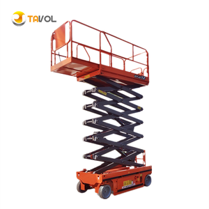 <span class=keywords><strong>Platform</strong></span> Kerja Udara Listrik SJYZ-12 Terlaris 12m 320kg Tersedia, Lift Gunting Hidrolik Self Propelled untuk Konstruksi - Product Image 5