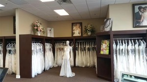 批发婚纱展示柜礼服展示柜女士舞会服装货架婚纱展示柜 - Product Image 5