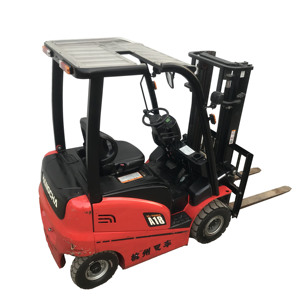 Montacargas Eléctrico Hangzhou A18 de 1.8T con Mástil de Tres Etapas, Neumáticos, Operación Sentado, Usado para Pisos Interiores - Product Image 3