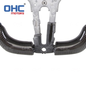 Volante de fibra de carbono para <span class=keywords><strong>BMW</strong></span> F15 F30 F31 F32 F33 F36 Sport LED Racing Car OHC Volante - Product Image 5