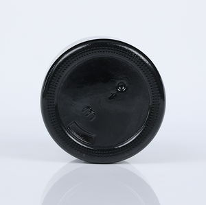 Gel adhésif noir mat récipient en verre UV-anti bouteille pour crème soins de la peau beauté cosmétique impression personnalisée logo autocollant - Product Image 3