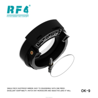 Lampe annulaire LED RF4 OK-9 144 pixels pour microscope, alimentation USB, éclairage sans ombre et anti-poussière, station de soudage de précision