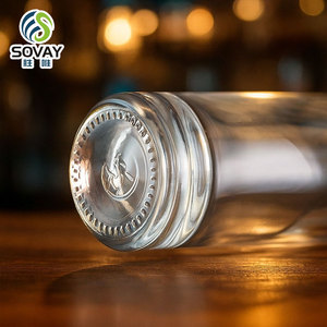 Chai rượu vang thủy tinh, chai rượu mạnh thủy tinh rỗng có nút chai, khuyến mãi nóng: 50ml, 100ml, 200ml, 375ml, 500ml, 750ml, 1000ml - Product Image 4