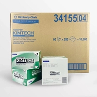 Kimtech papier optique sans poussière connecteur de fibre Kimberly-Clark papier de nettoyage fibre optique Airlaid papier connecteur de fibre lingettes