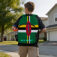 Sac à dos Chuuk Flag, sac à dos de voyage, sac à dos pour ordinateur portable pour femmes et hommes, sac à dos patriotique pour le travail et l'extérieur