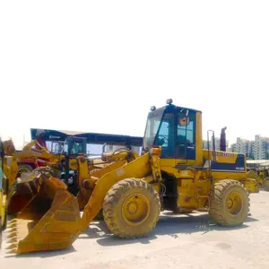 מצב טוב הטוב ביותר מחיר מפורסם יפן מותג KOMATSU WA320-1 loader על מכירה קדמי מטעין