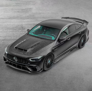 Nouveau kit carrosserie en fibre de carbone Mercedes-Benz <span class=keywords><strong>AMG</strong></span> GT50/GT53/GT63 style MSY, lèvre avant, diffuseur, spoiler, qualité originale 1:1 - Product Image 6