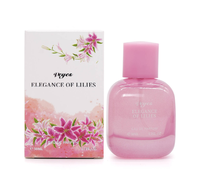 Grosir Parfum Kota Bunga Unik 50ml dengan Botol Kaca yang Cantik dan Elegan