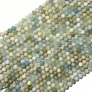 Perles rondes en quartz hématite rouge naturel du Mexique, chrysocolle, 6/8/10 mm, perles de pierres précieuses en vrac pour la fabrication de bijoux - Product Image 5