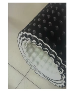 Feuille de drainage avec noyau en plastique alvéolé pour le toit, le jardin, le podium et les applications paysagères modernes Fournisseur indien - Product Image 1