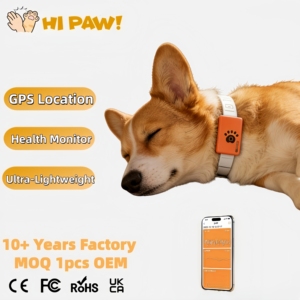 <span class=keywords><strong>Collar</strong></span> <span class=keywords><strong>GPS</strong></span> Eléctrico para Perros con Función de Choque y Resistente al Agua, Rastreador de Salud para Perros, Gatos y Mascotas con Aplicación - Product Image 1
