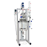 XINCHEN Mini bouilloire de réaction de pyrolyse avec récipient à pression et moteur 1L-20L de paillasse pour réactions chimiques de laboratoire