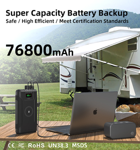 Nhà Máy Giá 280WH 300wh 76800mAh 80000mAh năng lượng tái tạo sản phẩm câu cá khẩn cấp pin dự phòng ngân hàng điện chia sẻ thiết bị - Product Image 3