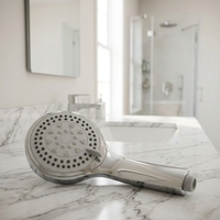 TM-2322 accessoires de douche de salle de bain douche à main en plastique bon marché pluie pomme de douche