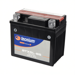 Batería de Motocicleta Tecinium BTX5L-BS 12V 4Ah Compatible con YTX5L-BS - Product Image 3