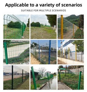 Pannelli <span class=keywords><strong>per</strong></span> Recinzioni da Giardino in Acciaio Zincato Personalizzati, Recinzione in Rete Metallica Saldata 3D Curvata con Rivestimento in <span class=keywords><strong>PVC</strong></span> <span class=keywords><strong>per</strong></span> <span class=keywords><strong>Esterni</strong></span> - Product Image 6
