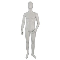 Mannequin masculin réaliste grandeur nature avec membres détachables, torse en fibre de verre durable pour présentation de costumes, vestes, chemises, pantalons MEIZI