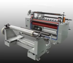 Macchina per la produzione di nastro adesivo automatico per tutta la fabbrica della cina macchina per il taglio di rotoli jumbo con nastro BOPP