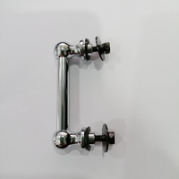 Kit d'accessoires pour caisse claire avec attaches de réglage de tambour en alliage d'aluminium et acier inoxydable, à trou simple et double
