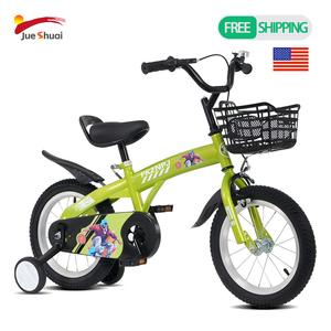 Bicicletta per Bambini da 18 Pollici con Rotelle, Sella e Manubrio Regolabili per Bambini 5-10 Anni, MOQ Basso, Ordini Misti Accettati - Product Image 2