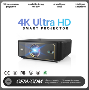 Rongqi L66 4K XDR Proyector Corrección Keystone completamente automática Sistema LED Linux Admite tecnología de decodificación dura de varios tamaños - Product Image 2