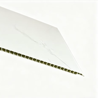 Panneau mural SPC à l'aspect marbre ignifuge et résistant à l'humidité, panneaux muraux intégrés en PVC pour la décoration de la maison