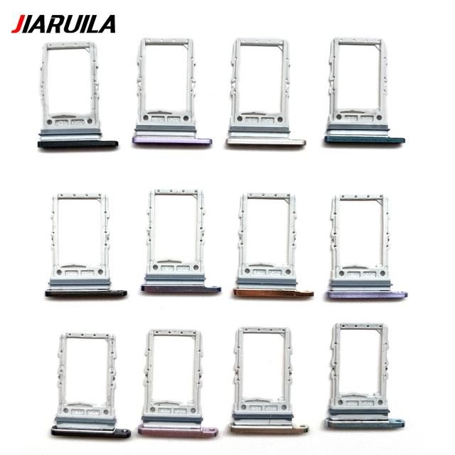 Dual SIM Card Holder for Samsung Z Flip 2 3 4 5 5G SD Card Reader Sim Card Tray Slot Plate Repair Parts
