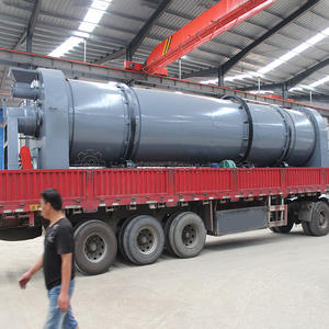 Séchoir à tambour rotatif <span class=keywords><strong>TDQ</strong></span> pour engrais organique à partir de déchets de fumier animal Séchage des déchets de volaille - Product Image 3