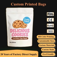 Sacs en aluminium durables, imperméables, de haute qualité, scellés sur 3 côtés, thermosoudés, impression en gravure, sachet autoportant pour aliments pour animaux de compagnie