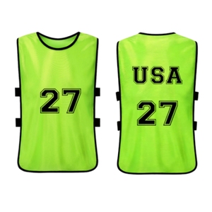<b>Training</b> Pinnies Jerseys Train <b>Bib</b> Vest Football Rugby Mesh Sports Football Soccer Sports Accessories and <b>Bib</b> - Product Image 2