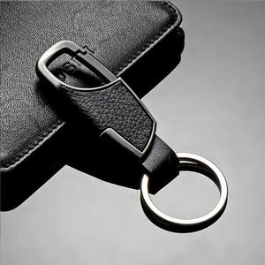 Vente chaude De <span class=keywords><strong>Luxe</strong></span> Hommes Cadeaux D'affaires À La Main En <span class=keywords><strong>Cuir</strong></span> PU <span class=keywords><strong>Porte</strong></span>-clés avec Alliage En Métal De Voiture <span class=keywords><strong>Porte</strong></span>-clés Sac Charme Pendentif Accessoires - Product Image 5