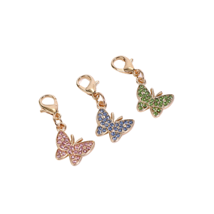 Bolsos de Mujer con Etiqueta <span class=keywords><strong>Shein</strong></span> Pinduoduo en Existencia, Decoraciones con Colgantes de Aleación de Zinc, Llaveros Coloridos - Product Image 1