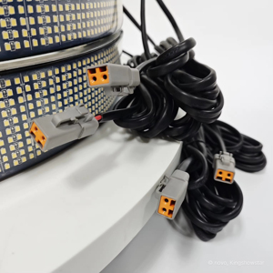 Kit Lampu Roda LED Putih Super Terang 4pc 20 Baris Merek Kingshowstar, Laris untuk Truk, Offroad, SUV, ATV - Product Image 4