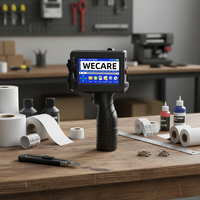 Imprimante portable de codage par lots WECARE 12,7 mm avec encre à séchage rapide pour codes QR, nouvelle pour le papier et les cartons en bois