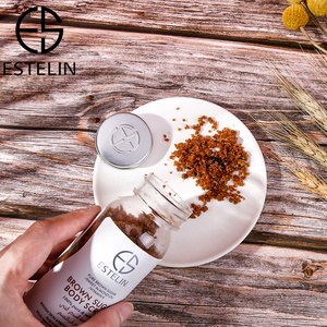 Gommage corporel exfoliant à l'huile d'amande douce et au sucre brun pur ESTELIN - Product Image 2