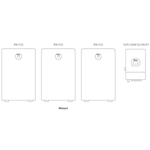 Deye ESS Batterie RW-F16 LV Batterie au lithium 51.2v 314ah Batterie murale de haute qualité LiFePO4 Énergie solaire - Product Image 4