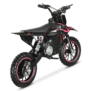 Mini moto électrique pour enfants MAXSPEED 800W 36V avec batterie au plomb 12Ah pour l'aventure en moto, disponible en versions 500W, 800W, 1000W avec moteur à balais - Product Image 2