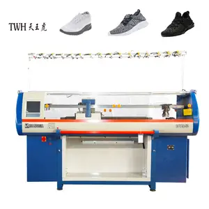 Computerized Triple System Shoe Sewing Knitting maquinas calzado Fly Weaving Vamp Machine