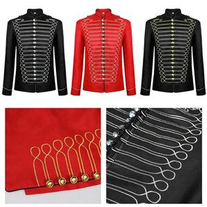 Nuevo <span class=keywords><strong>Disfraz</strong></span> de Halloween Echo Top Medieval y Renacentista Unisex Vintage Gótico para Baterista en Stock - Product Image 2