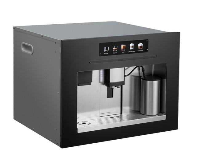 Home and Cafe Use Electronic Display Built-in Coffee Machine with Ice Making Function Fully Automatic Coffee Maker