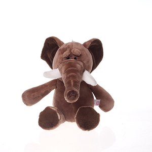 De dibujos animados 50 cm 70 cm 90 cm marrón de algodón tela suave elefante lindo para los niños del bebé dormir - Product Image 3