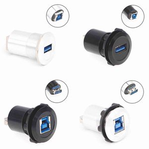 แผงอะแดปเตอร์เชื่อมต่อเครื่องพิมพ์ USB B Type-B ที่ติดอยู่เปลือกโลหะกันน้ำ IP65 <span class=keywords><strong>BTOB</strong></span> <span class=keywords><strong>BTOB</strong></span> ตัวเมียกับตัวเมีย - Product Image 1