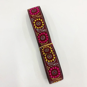 <span class=keywords><strong>25mm</strong></span> bricolage vêtements accessoires couture Jacquard <span class=keywords><strong>sangle</strong></span> dentelle tissu ethnique robe bord garnitures Costume sac bandeau faisant des rubans - Product Image 3