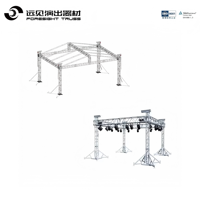 Torre de elevación de truss OEM personalizada con sistema de truss de techo para iluminación de escenario y exhibiciones, con techo para conciertos, eventos al aire libre y espectáculos