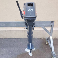Moteur hors-bord Enduro 2 temps 40 CV E40G à démarrage manuel, arbre court et long, pour bateaux de pêche sportive - Vente en gros