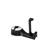 Support de téléphone créatif pour voiture à fixation par crochet et boucle pour appuie-tête arrière - Accessoire de siège multifonctionnel