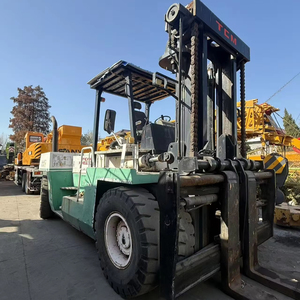 Chariot élévateur diesel d'occasion de haute qualité TCM Hyster 3/5/10/15/18/20/25 tonnes FD250 avec moteur diesel japonais et déplacement latéral - Product Image 1