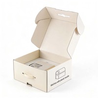 Caja de embalaje biodegradable resistente para envíos al por mayor, económica, con diseño de sombrero de vaquero, cinturón y túnica árabe, tamaño extragrande.