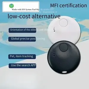 Localizador de rastreador GPS inteligente certificado MFI, etiqueta de aire verificada Compatible con iPhone Android, soporte magnético de plástico para perros - Product Image 2
